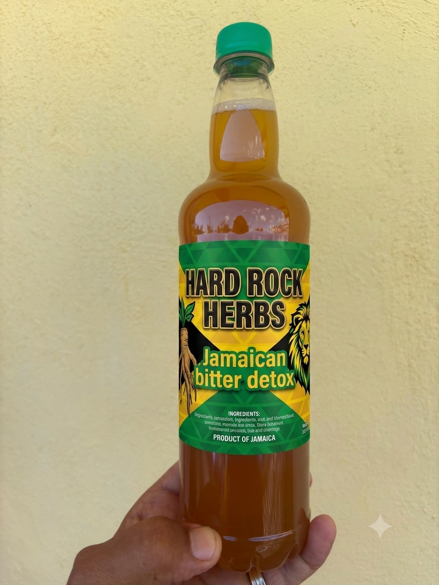 HARD ROCK HERBS JAMAICAN BITTER DETOX 750mL